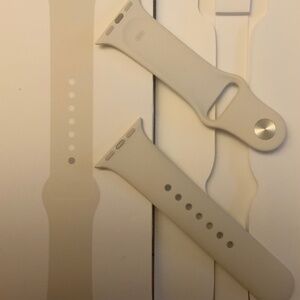 Apple Watch 40mm Starlight Sport Band - S/M New